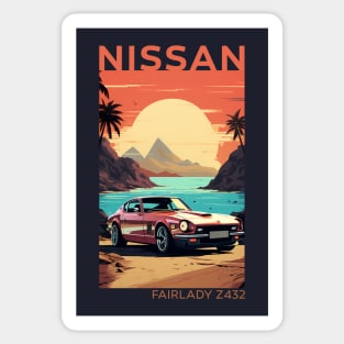 Reviving Legends: The Nissan Fairlady Z432 Homage Design Sticker